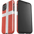 Denmark Flag Distressed iPhone 11 Pro Max Impact Case